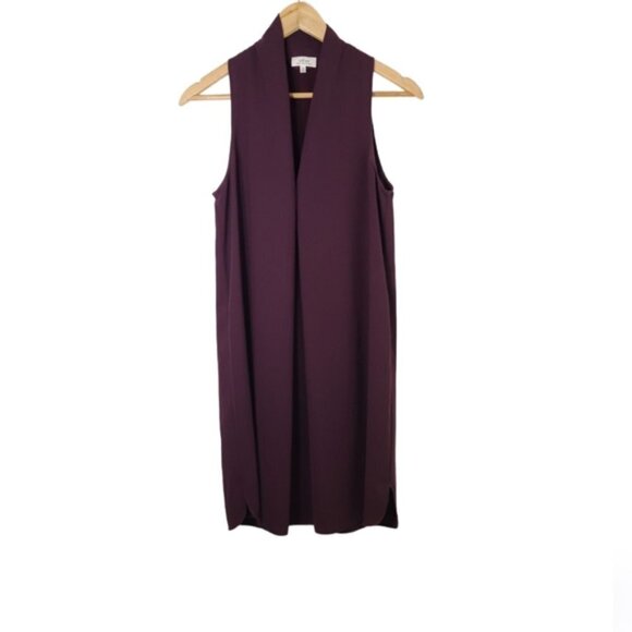 ARITZIA WILFRED Monge Burgundy Dress Women's Size XXS - Picture 3 of 16